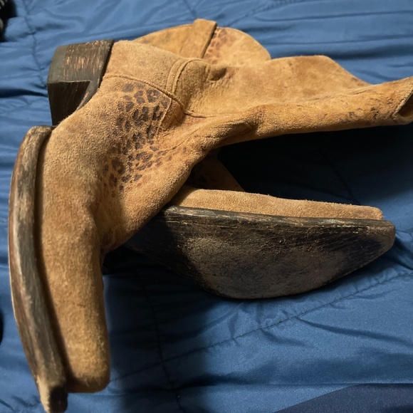 Old Gringo Leopardito Ladies Western Boots - Picture 5 of 7